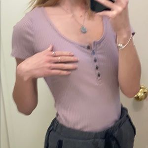 2 Body Suit Shirts Hollister&Forever21